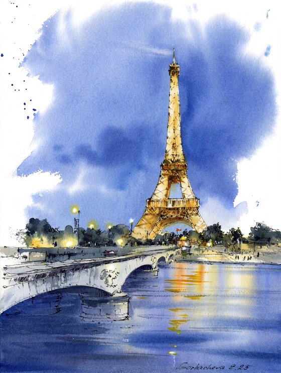 Paris and Prague(Diptych)