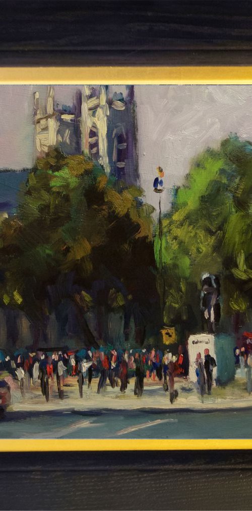 Churchill and Westminster Abbey by Andre Pallat