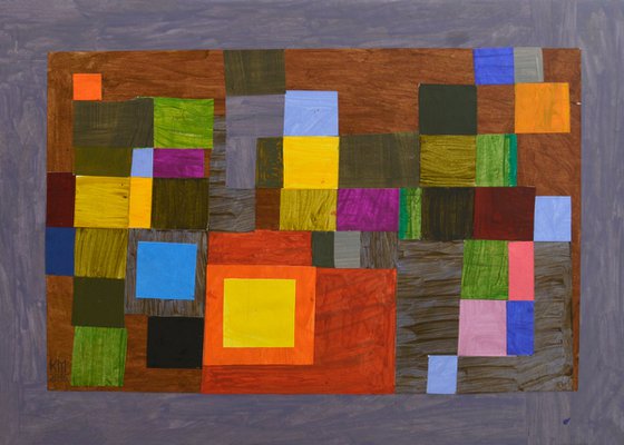 Abstract composition No. 43