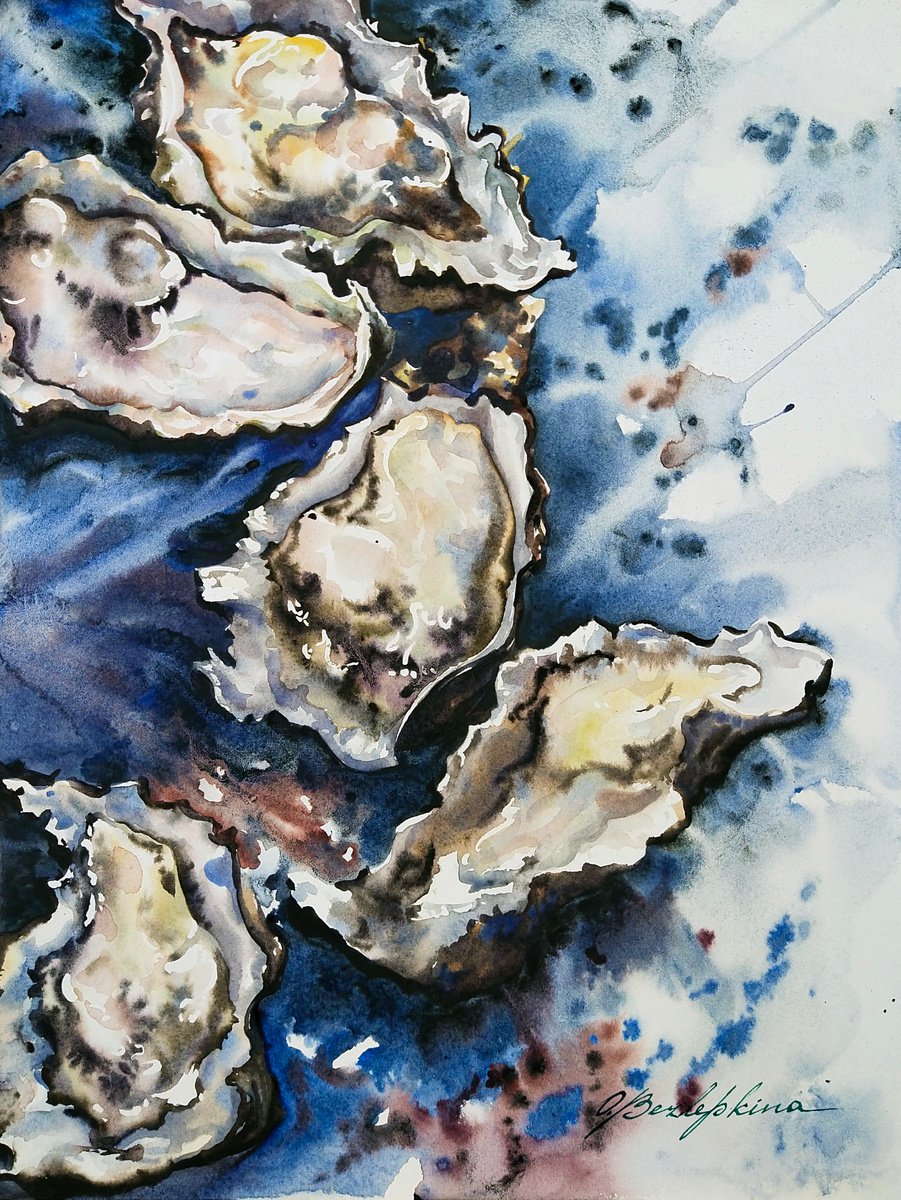Oysters #2 by Olga Bezlepkina