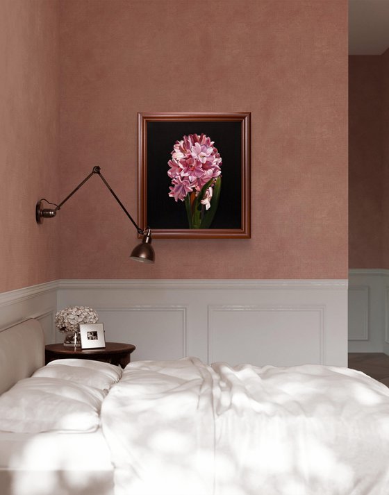 Chiaroscuro Pink Hyacinth Elegance