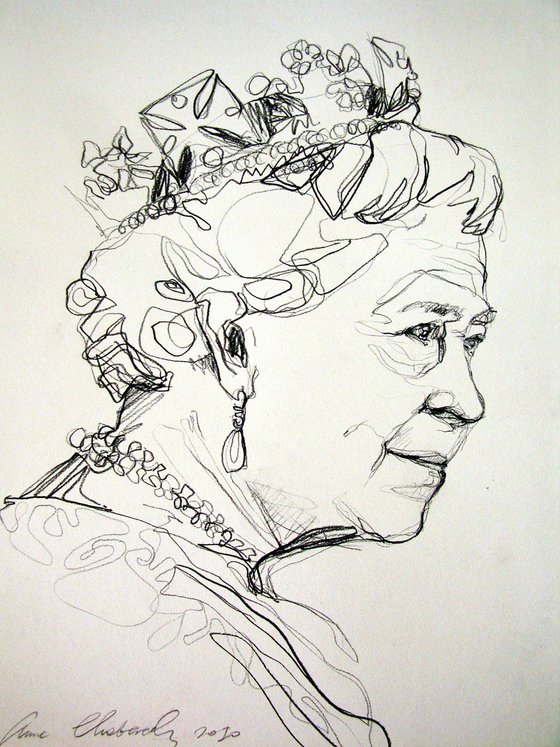 one line  Elizabeth II