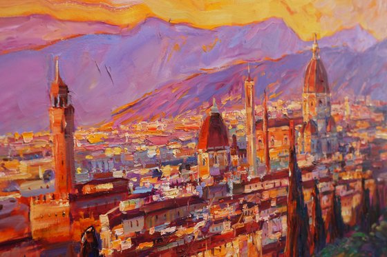 Warm evening in Florence