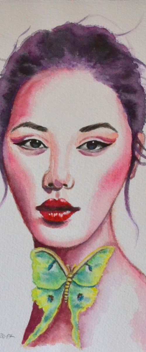 "Asian girl" by Monika Rembowska