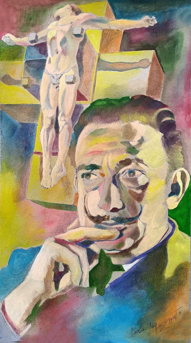 Salvador Dali and the Hypercubic Body by Paola Imposimato