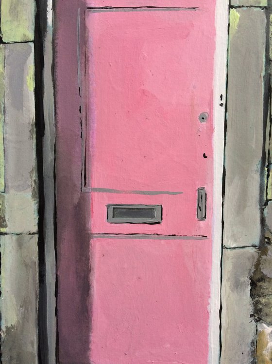 The Pink Door In Northern England