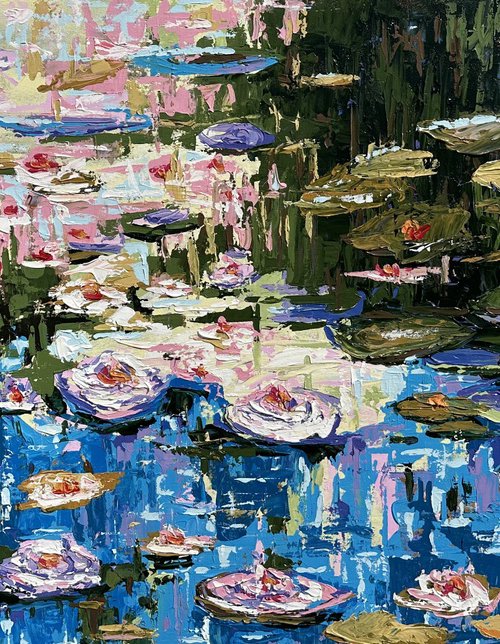 Inspired by Monet by Elena Adele Dmitrenko