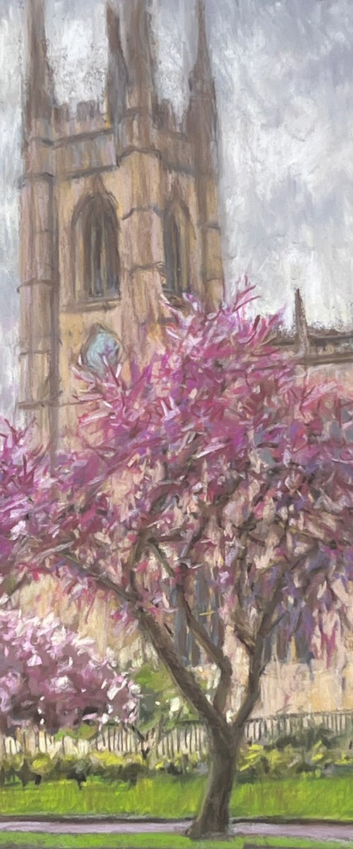 Blossom St Lukes Chelsea by Louise Gillard