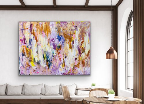 Bright Abstract - I Thought I Knew You by Annette Spinks