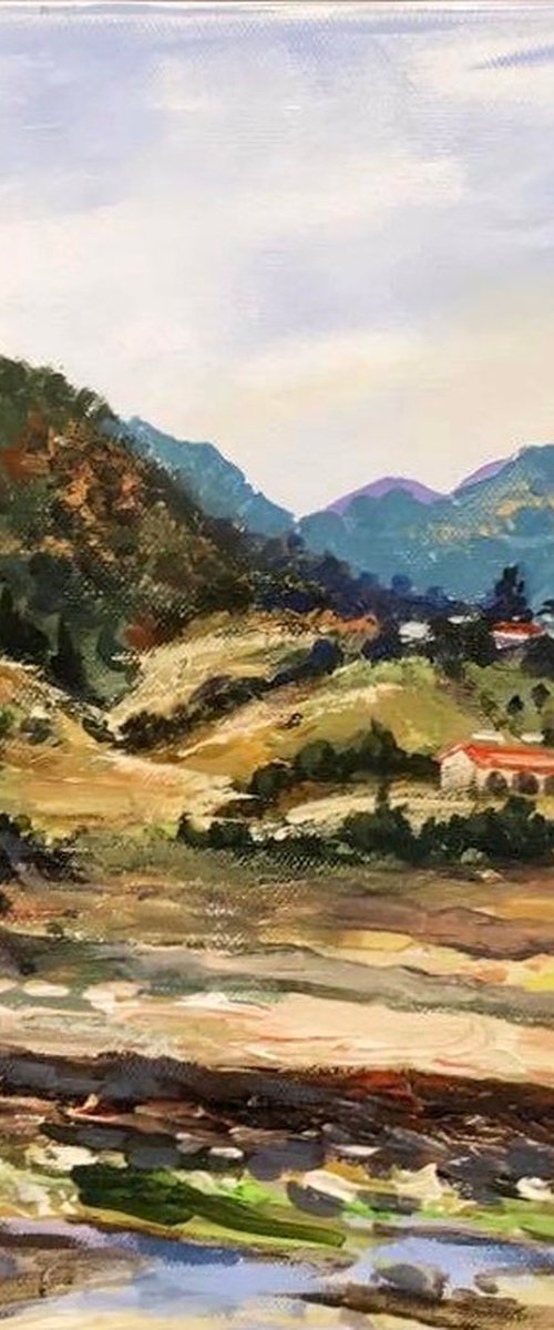 Germasogeia. Agios Loukas Church by Olga McNamara BiennaleArtist