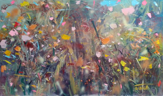 Magic garden (VII) -  61.4  x 36.2 in.