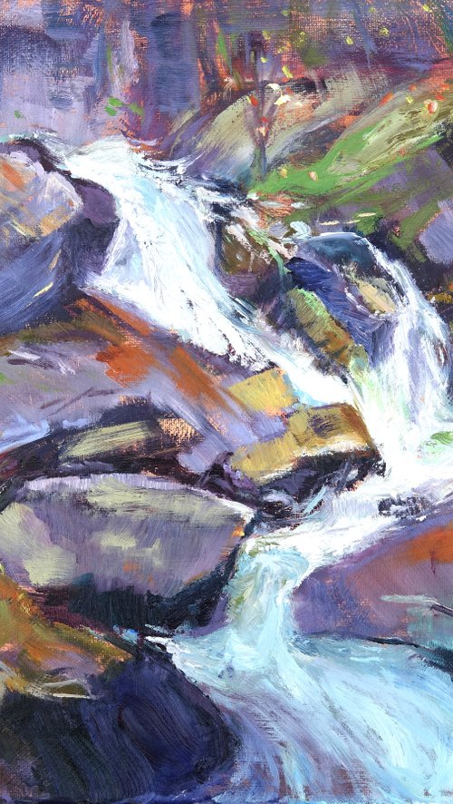 Rushing Water by Marion Derrett