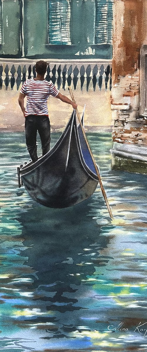 Gondolier by Alina Karpova