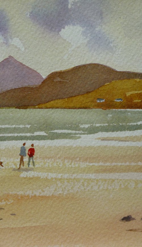 On the beach near Louisburgh by Maire Flanagan