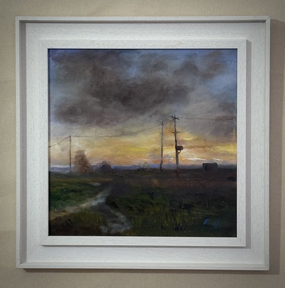 Sunset Towards The Sea