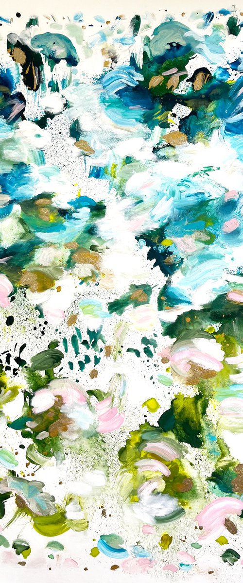 Superluminal Sea #1 by Corinne Natel
