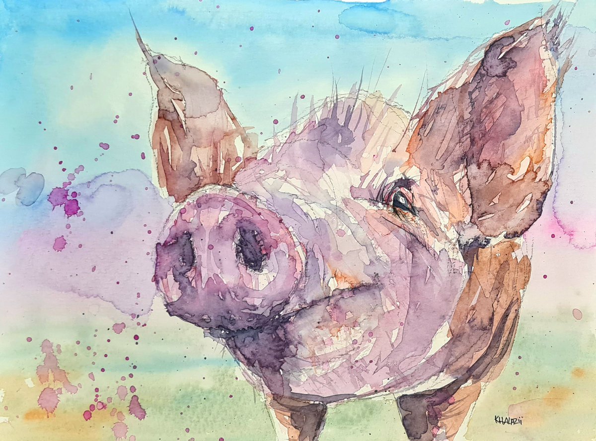 Pig by Tetiana Khalazii