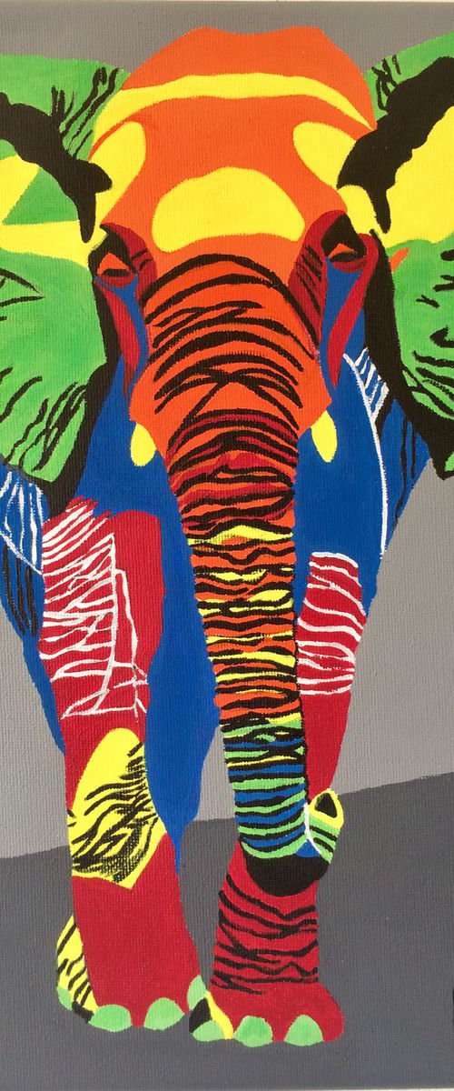 Majestic Elephant #1 by Lucyanne Terni