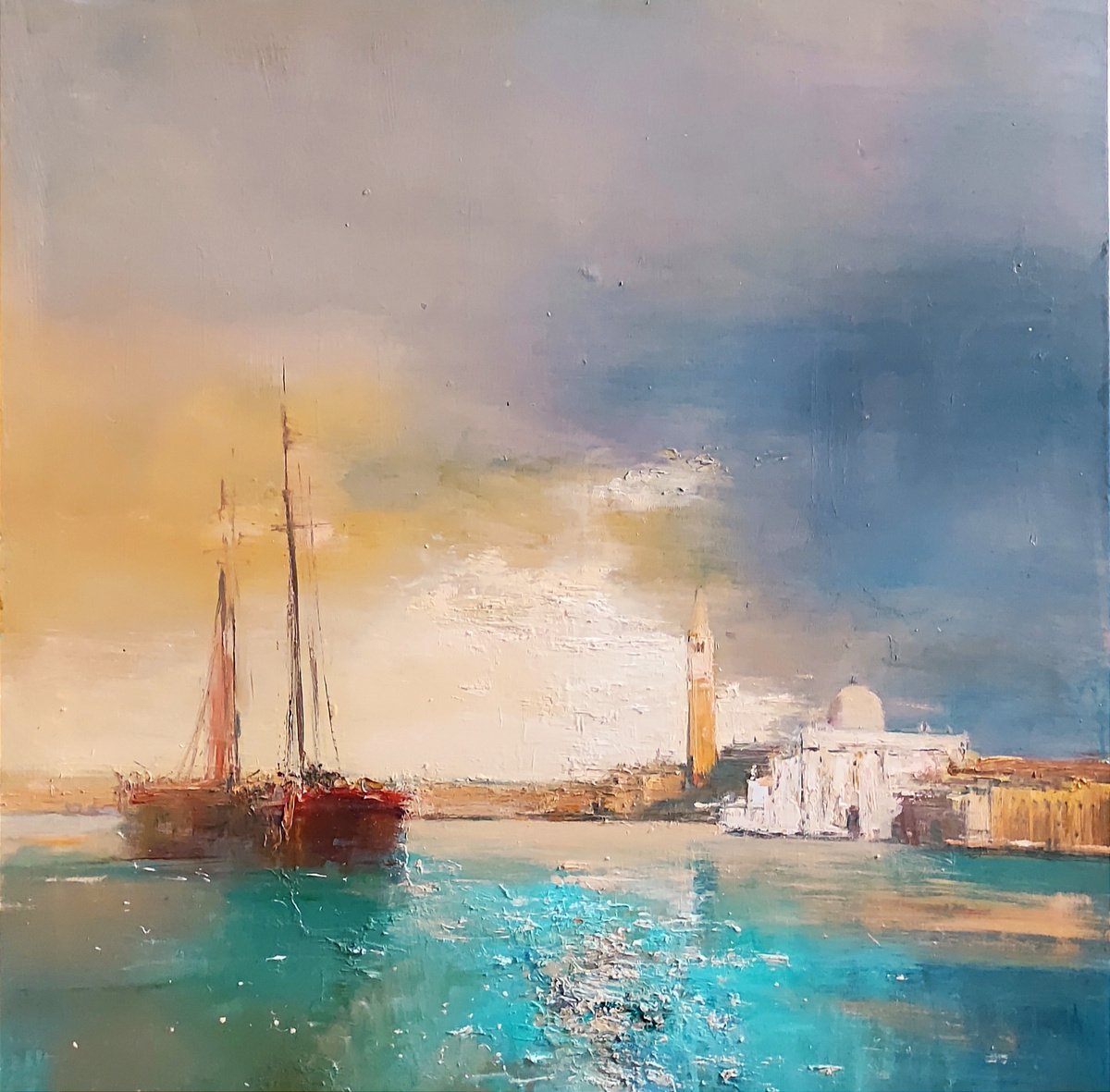 Venetian landscape by Dmitrii Ermolov