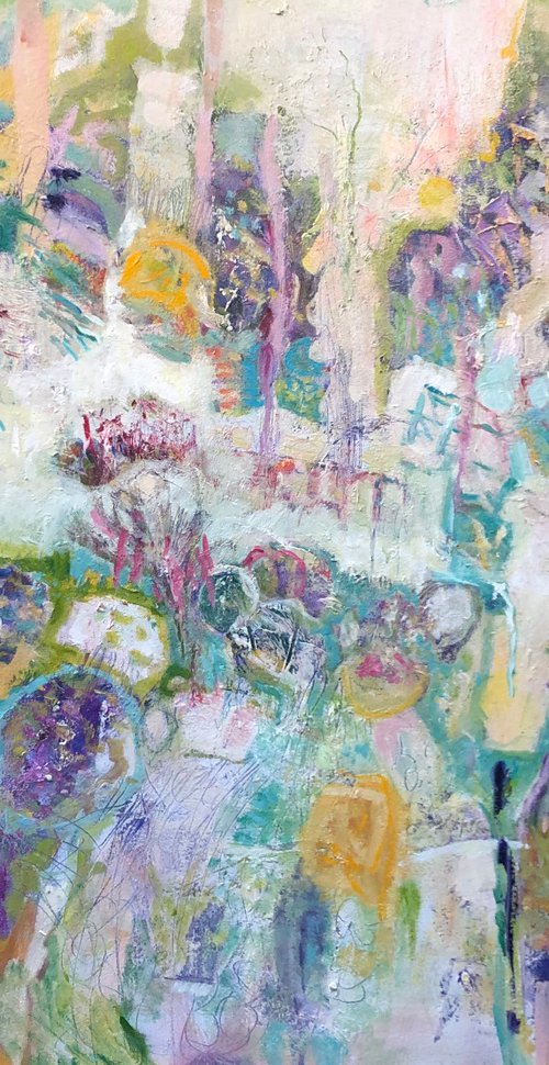 AFTER TRIMMING THE LAVENDER by Maureen Finck