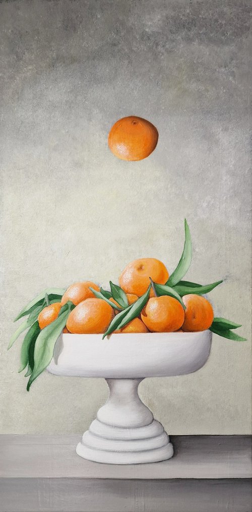 Falling tangerine by Katy Hibberd