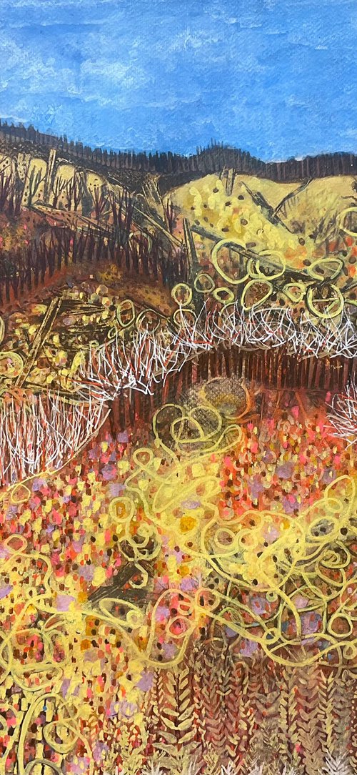 Wheat field by Gwendolyn Fleming