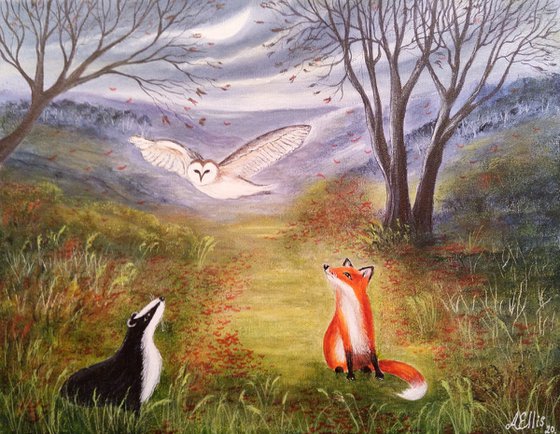 The Fox, The Owl and the Badger