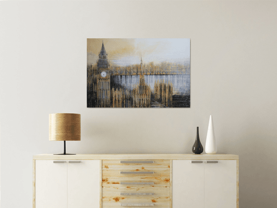 London. Westminster At Sunset
