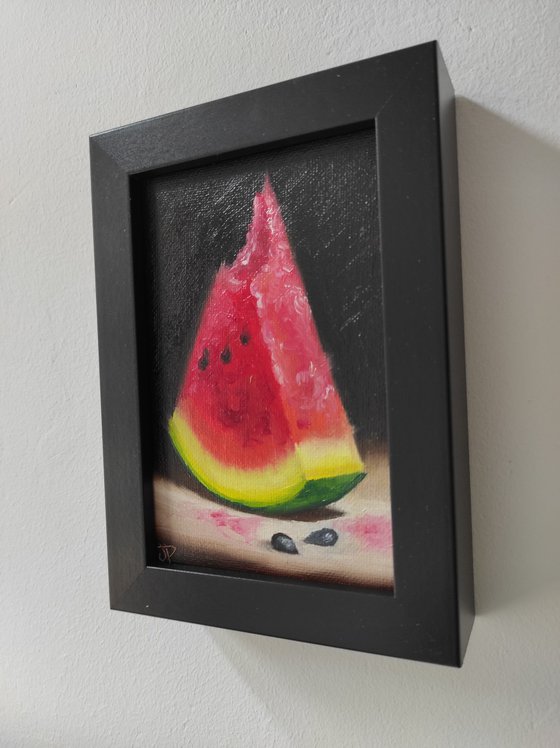 Watermelon still life