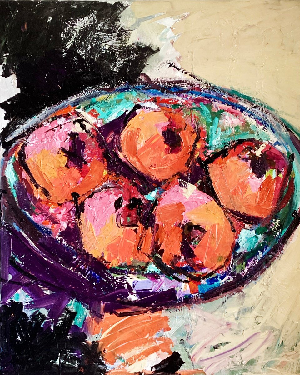 Five Oranges by Irene Wilkes
