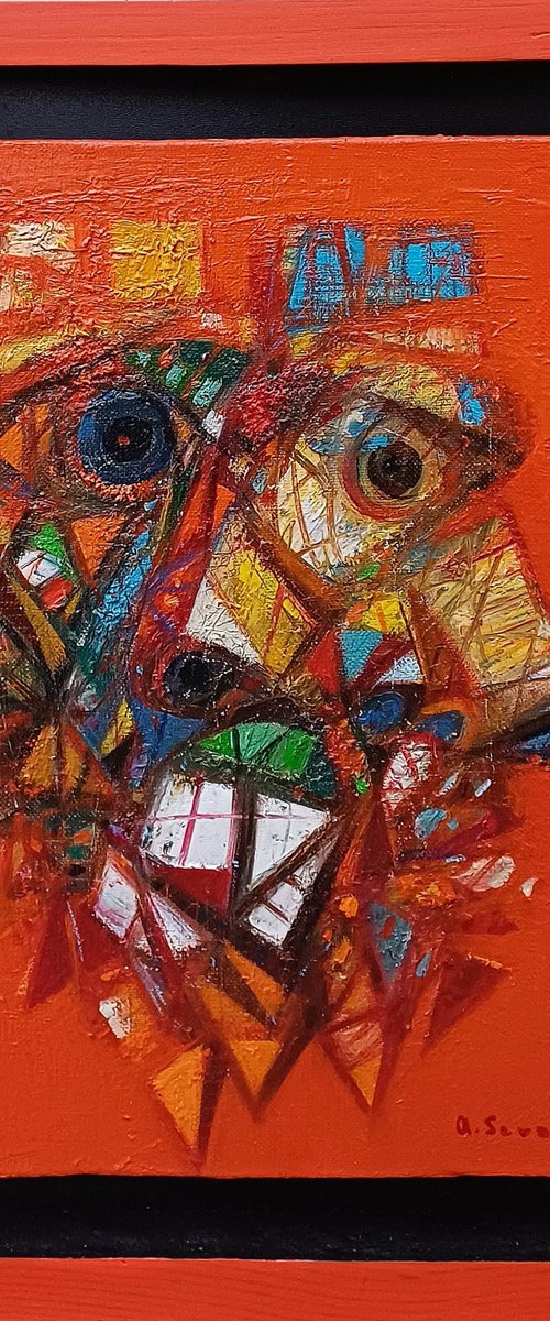 Fragmented Masks by Aram Sevoyan