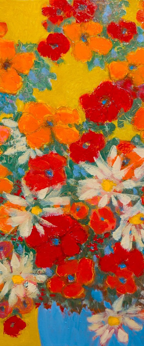 Flowers in August. by Veta Barker