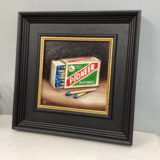 Vintage pioneer matches