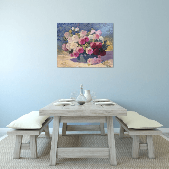 Roses in Morning Light