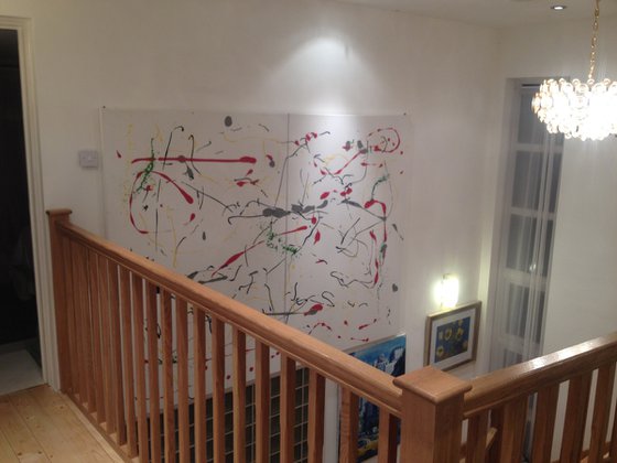 Primary colours inspired by Miro