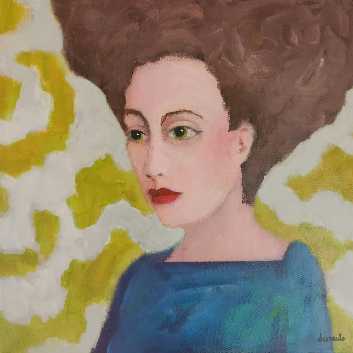 Alice By Donna Ceraulo, 16 X 16, Artwork For Sale On Artfinder