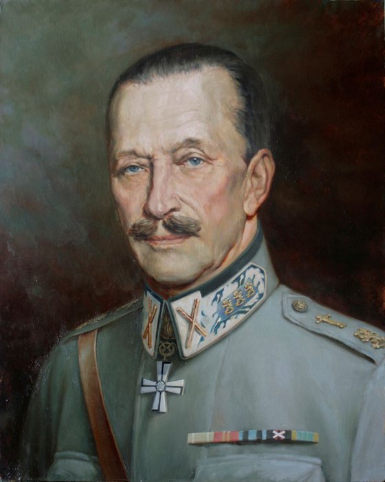 Portrait of baron Gustaf Mannerheim