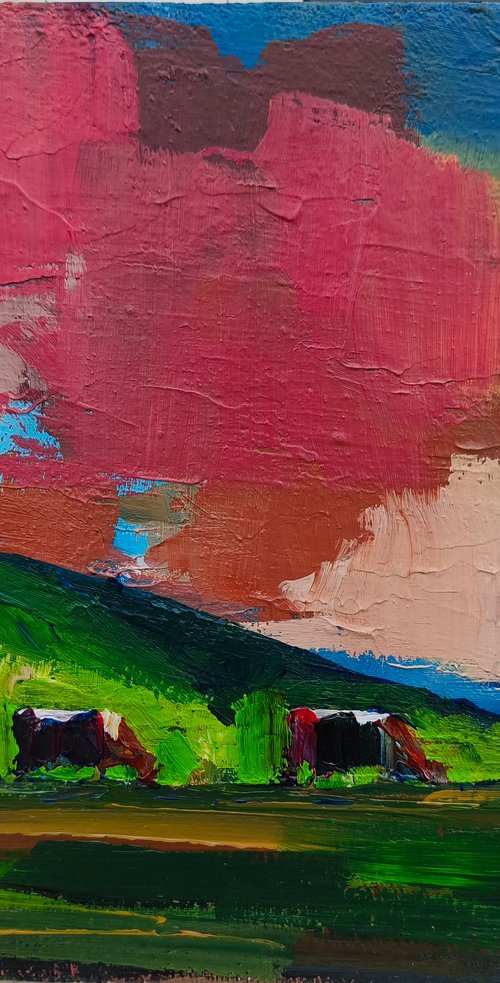 Red sky by mahonart75