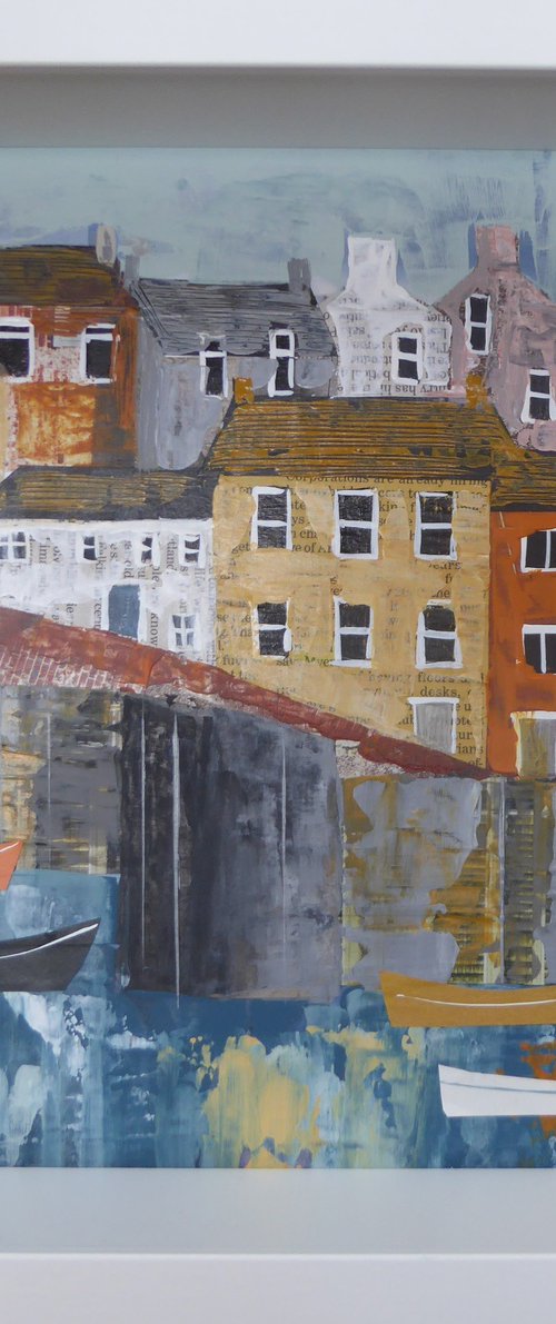 Mevagissey Textures by Elaine Allender