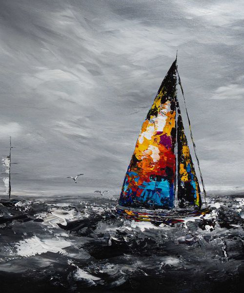 SAIL WITH ME #33 by Art By Catalin