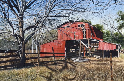 Red Barn by Leslie McDonald, Jr.