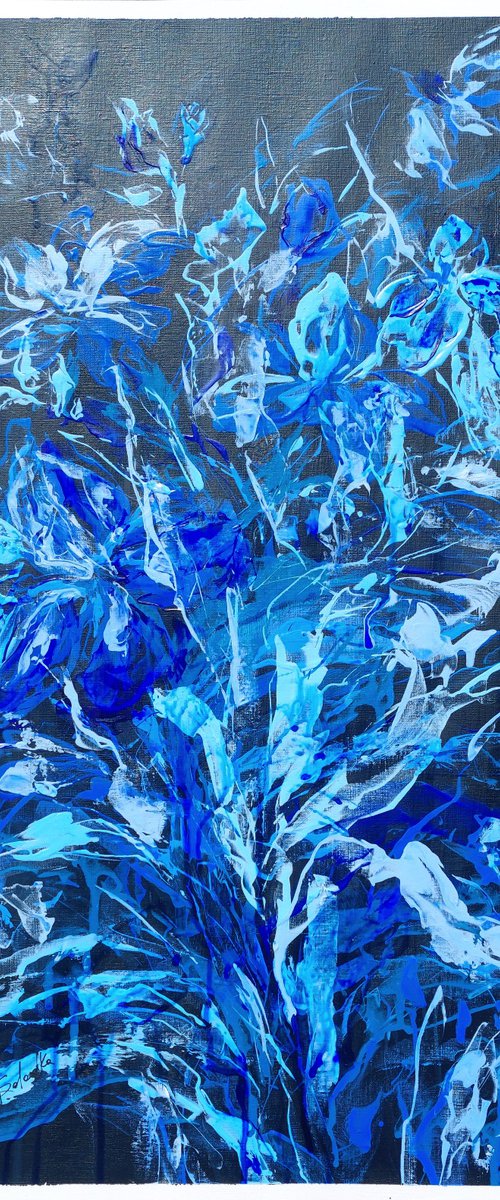 Garden in Blue 7 by Katia Solodka