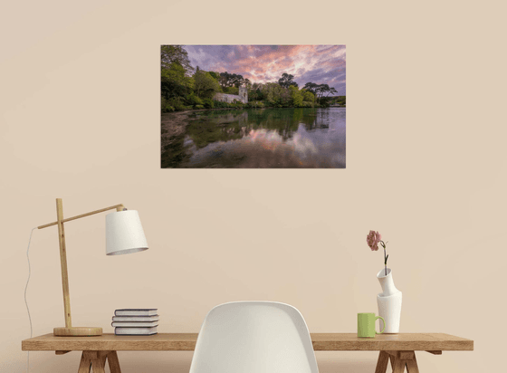 St Just in Roseland sunset