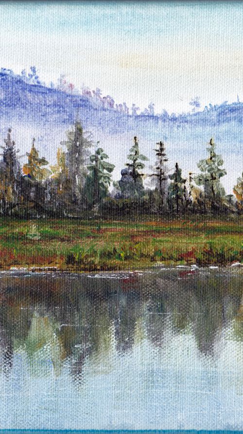 small landscape by Yulia Schuster