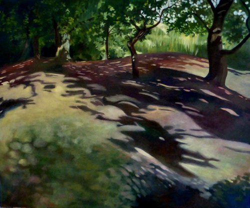 Epping Forest Shadows by Alison  Chaplin