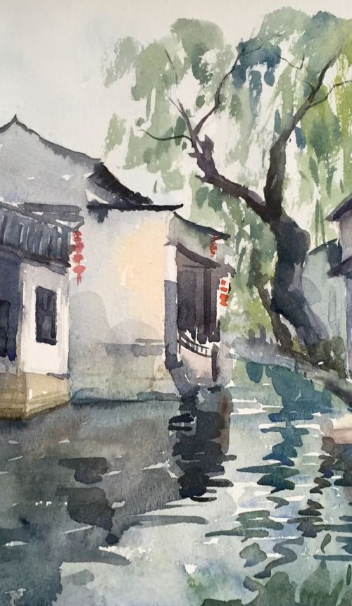 River Town by Jing Chen