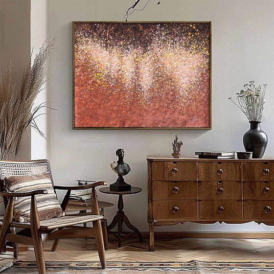 Morning cappuccino with foam