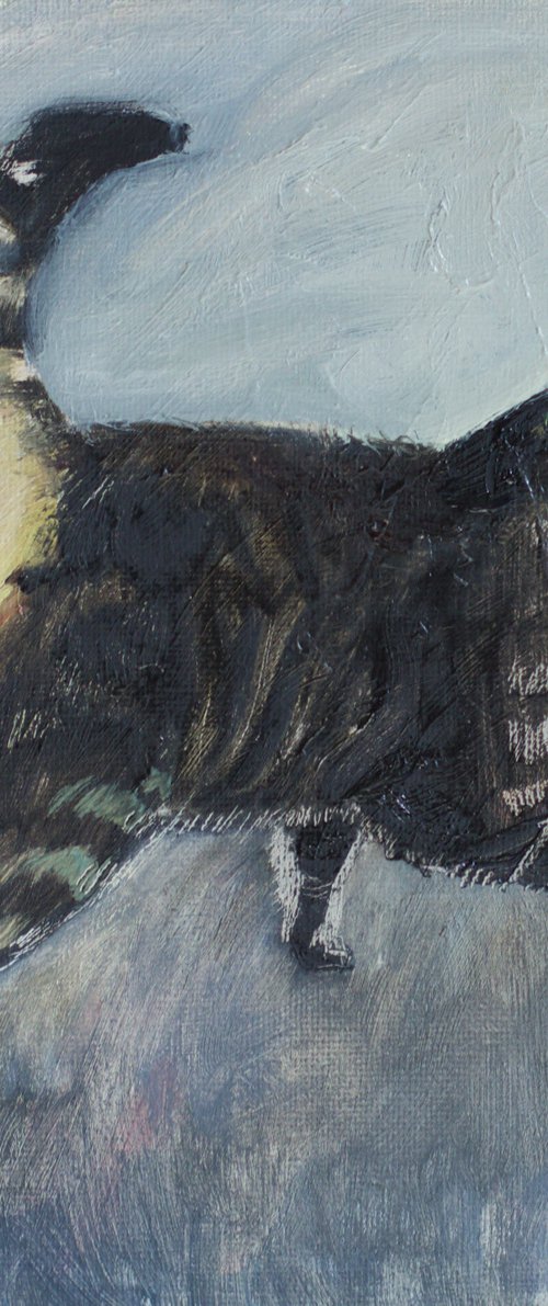 Grey Cat by Marina Skepner