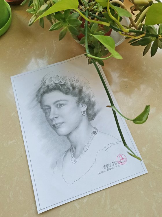 Young Queen Elizabeth II