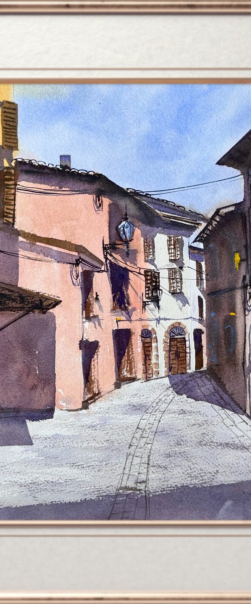 Fabriano Old town history centre by Yuliia Sharapova